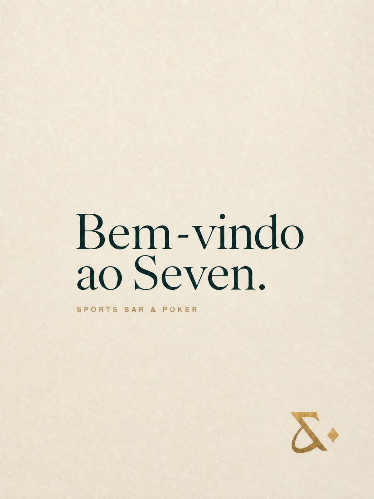 Arte da marca: Bem-vindo ao Seven